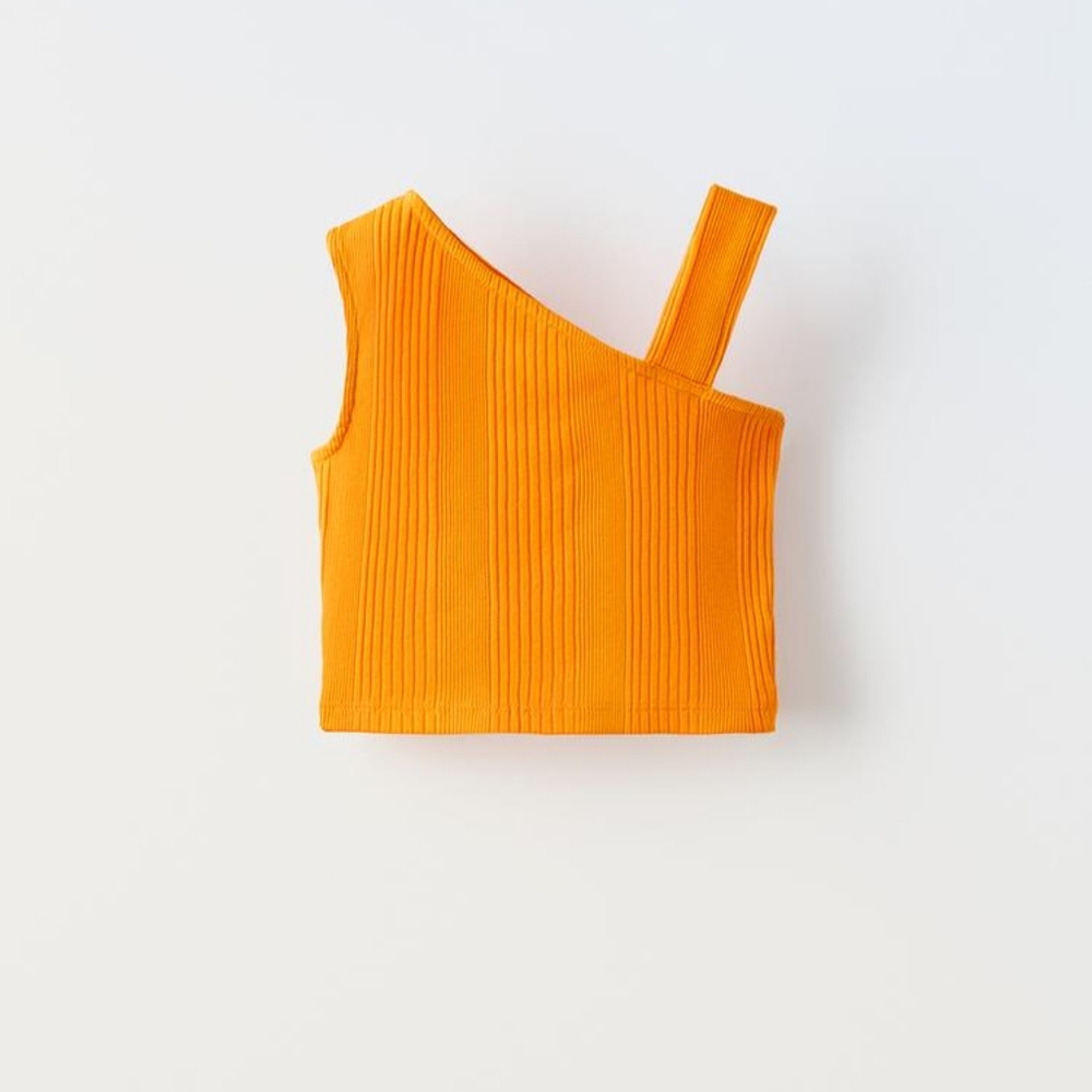 ZARA KIDS ASSYMETRIC TOP